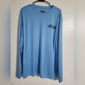 Lake & Trail Fast Dri Sun Blue Tee Size XXL